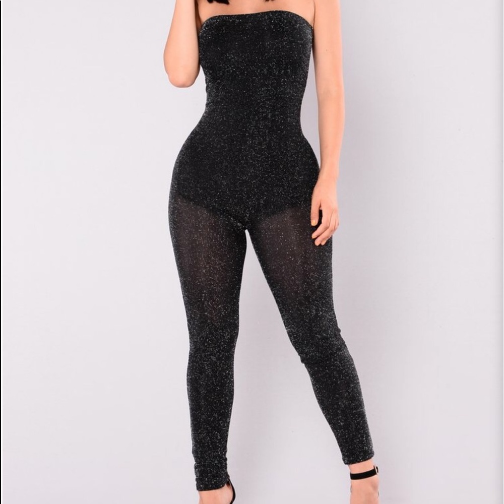 Sparkly Black Jumpsuit
